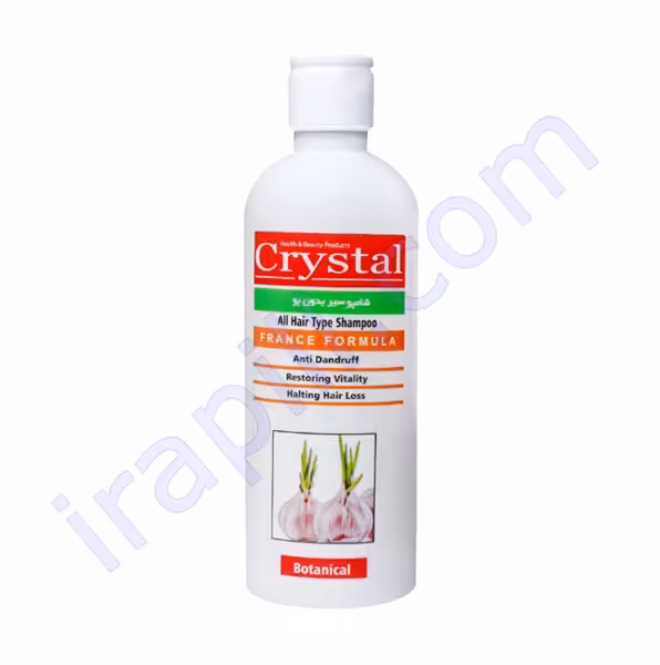 شامپو سیر بدون بو کریستال 400 میلی لیتر
