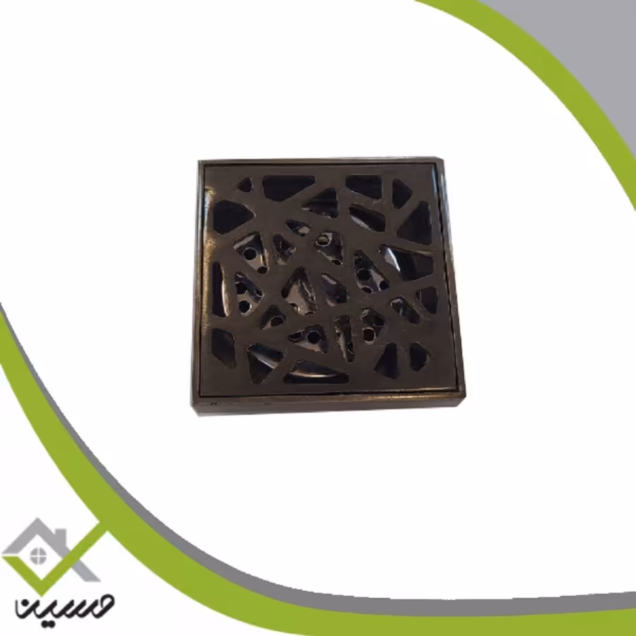 کفشور هفت سی فولاد مدل هندسی زیتونی 10در 10(هزینه ارسال پس کرایه است)