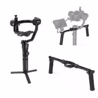 گیمبال دوربین ژیون کرین 2 اس به همراه نگه دارنده دو دسته اسمال ریگ