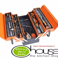 جعبه ابزار بکس و ابزار 85 عددی جی ان ترد مدل J-20020