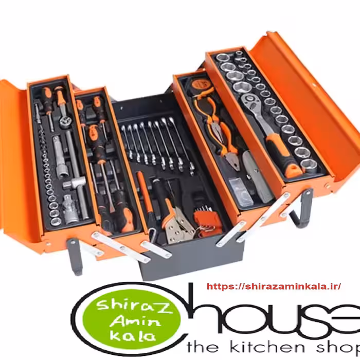 جعبه ابزار بکس و ابزار 85 عددی جی ان ترد مدل J-20020