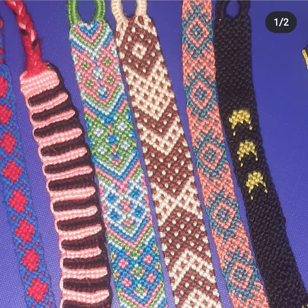 دستبند دوستی با اندازه مناسب و رنگبندی دلخواه