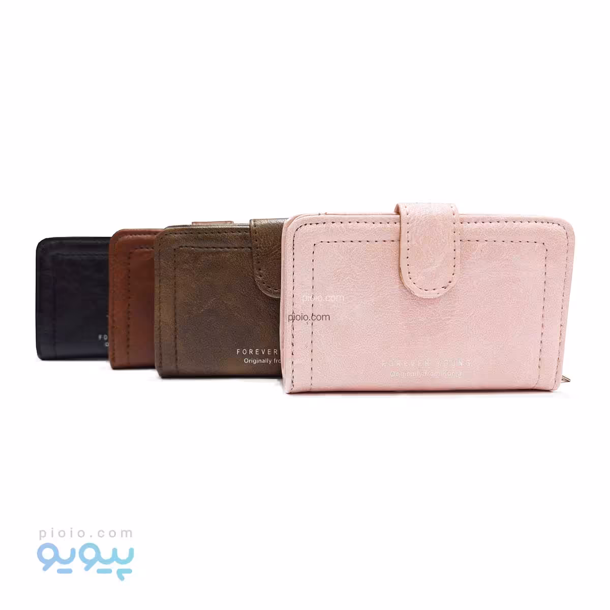 کیف پول زبانه دار کوچک با بند دستی