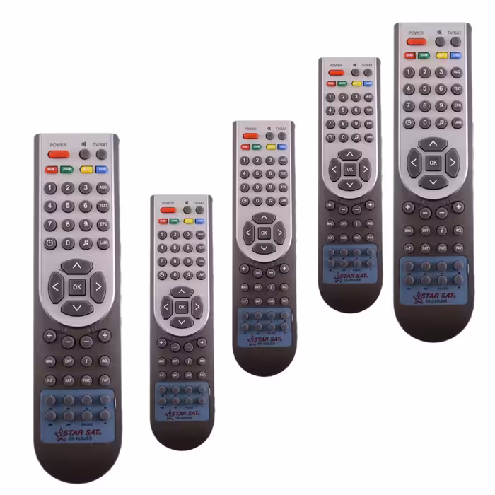 ریموت کنترل گیرنده استارست starsat SRX95USB بسته پنج عددی فروش عمده الکتوبکا 427