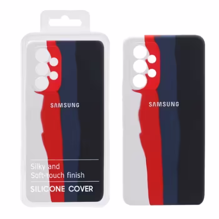 قاب گوشی سیلیکونی آبرنگی اورجینال محافظ لنزدار برای Samsung A53-5G کد 233