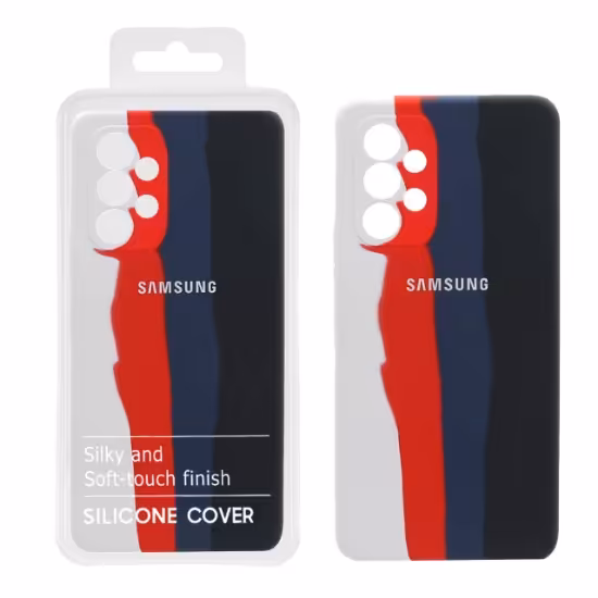 قاب گوشی سیلیکونی آبرنگی اورجینال محافظ لنزدار برای Samsung A53-5G کد 233