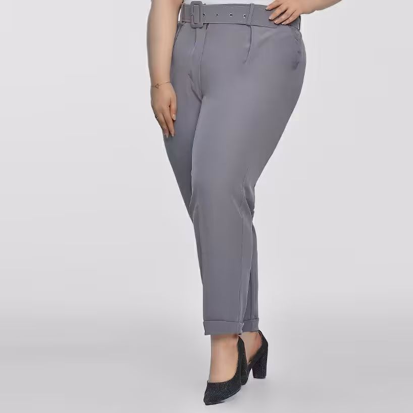 شلوار بیگ سایز مام فیت کمر هویجی کمربندی  پاکتی
 نوع جنس مازربلک کاملا خنک و مناسب فصل
