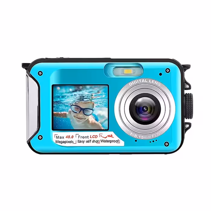 دوربین دیجیتال مدل Full HD 2.7K 48MP 10FT به همراه لنز 16X - کالاوما