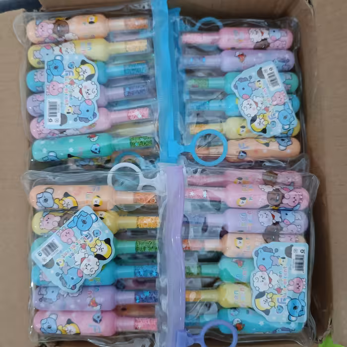 48 بسته ماژیک هایلایتر فسفری فانتزی bt به صورت عمده پک 48 تایی