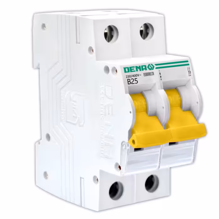 فیوز مینیاتوری دو پل 25 آمپر،ارسال پس کرایه تیپاکس