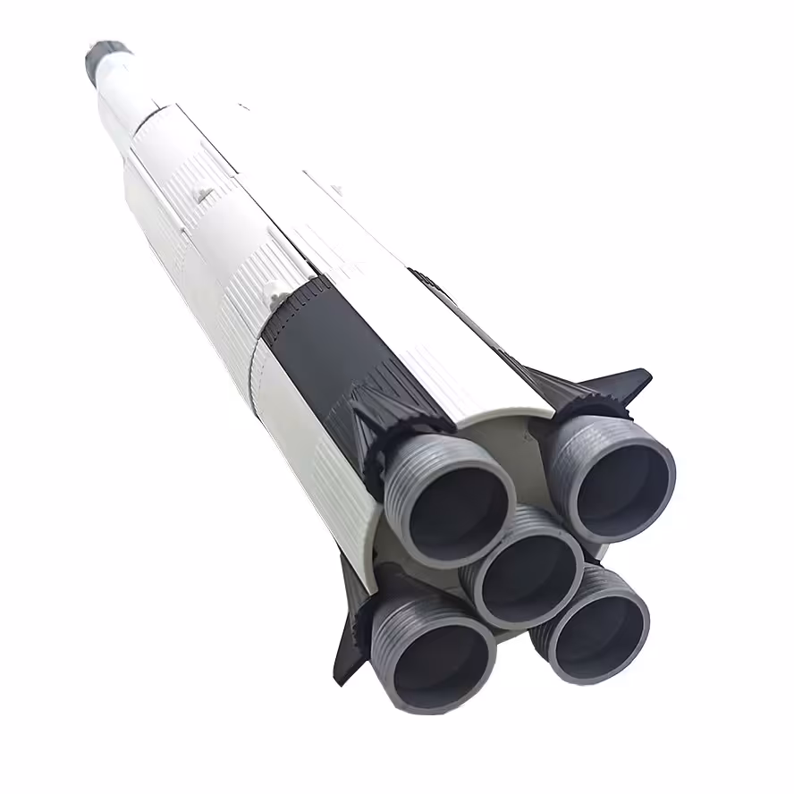 ماکت ساختنی مدل موشک ساترن 5 (پس کرایه)