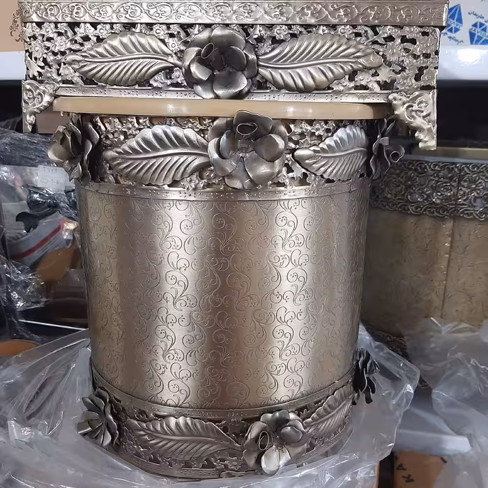 سطل و دستمال آنتیک 