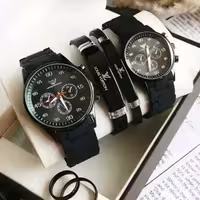 پک کامل ساعت دستبند حلقه زنانه ومردانه