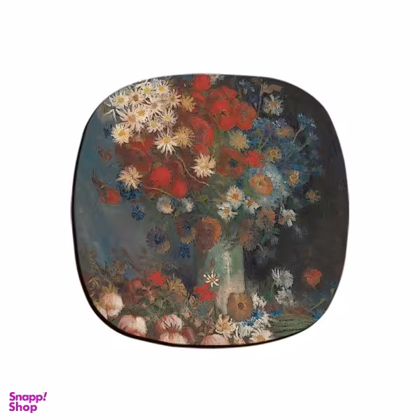 زیرلیوانی ترمه طراحان ایده مدل طبیعت بی جان از ونگوگ کد art0049