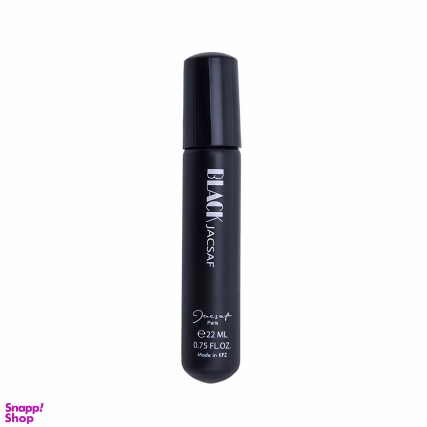 ادوپرفیوم جیبی مردانه ژک ساف (Jacsaf) مدل Black حجم 22 میلی‌لیتر