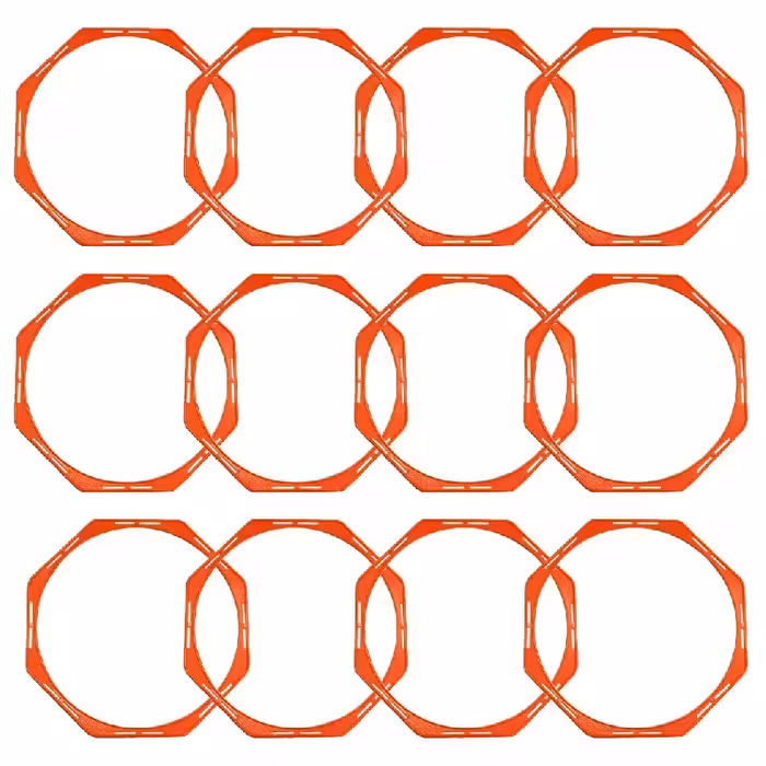 حلقه چابکی شش ضلعی بسته 12 عددی کد SA-7002