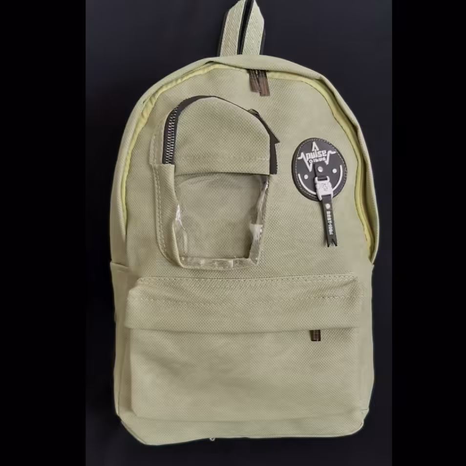 کوله پشتی فانتزی جیب طلقی