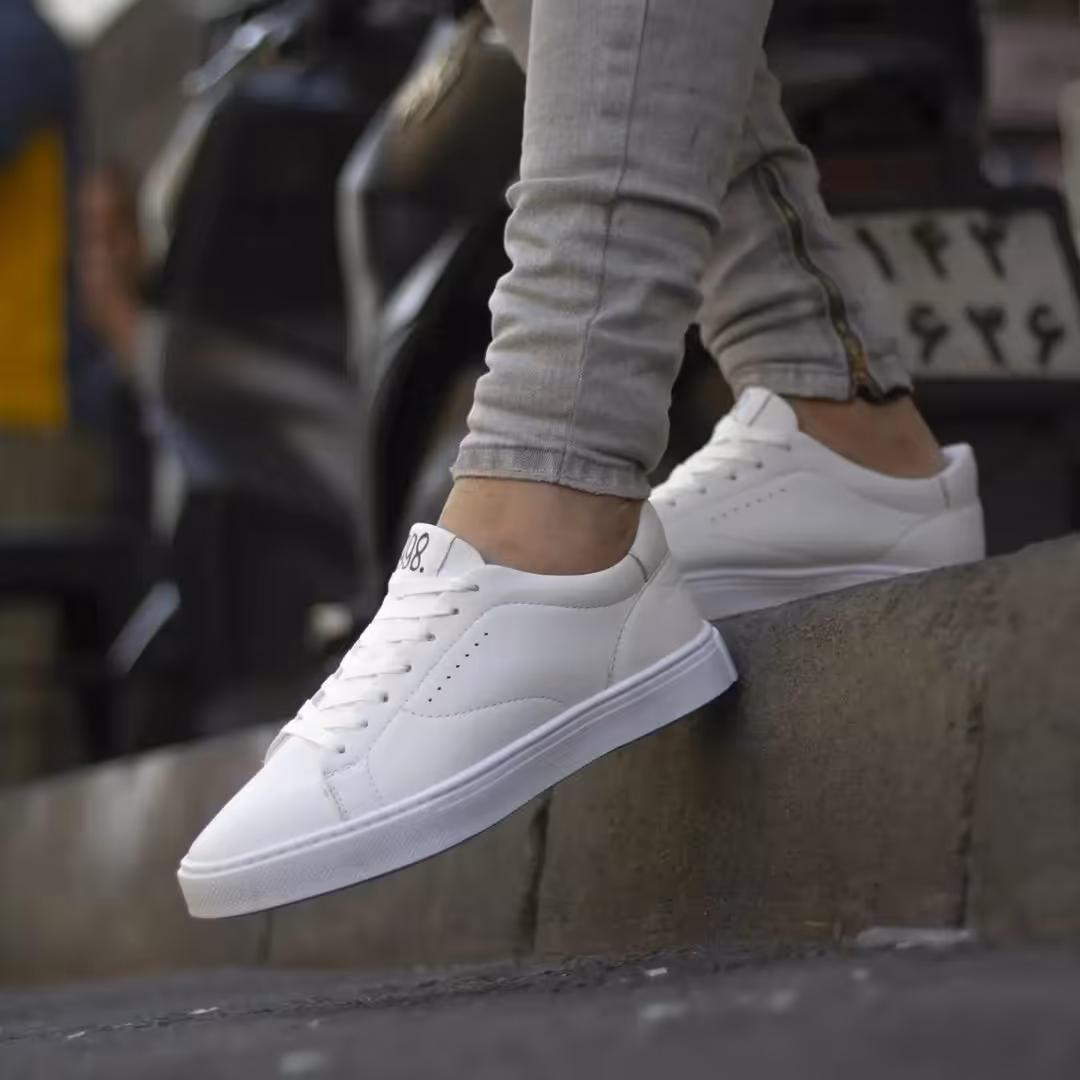 کفش اسپرت سفید کد 3036