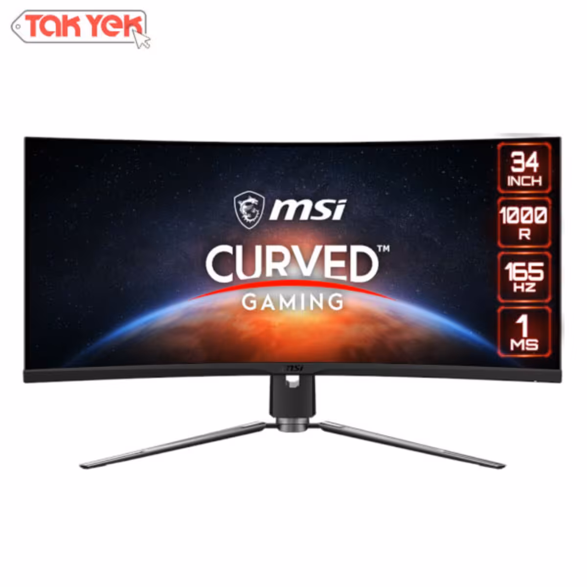 مانیتور منحنی ام اس آی 34 اینچی MSI ARTYMIS MPG343CQR