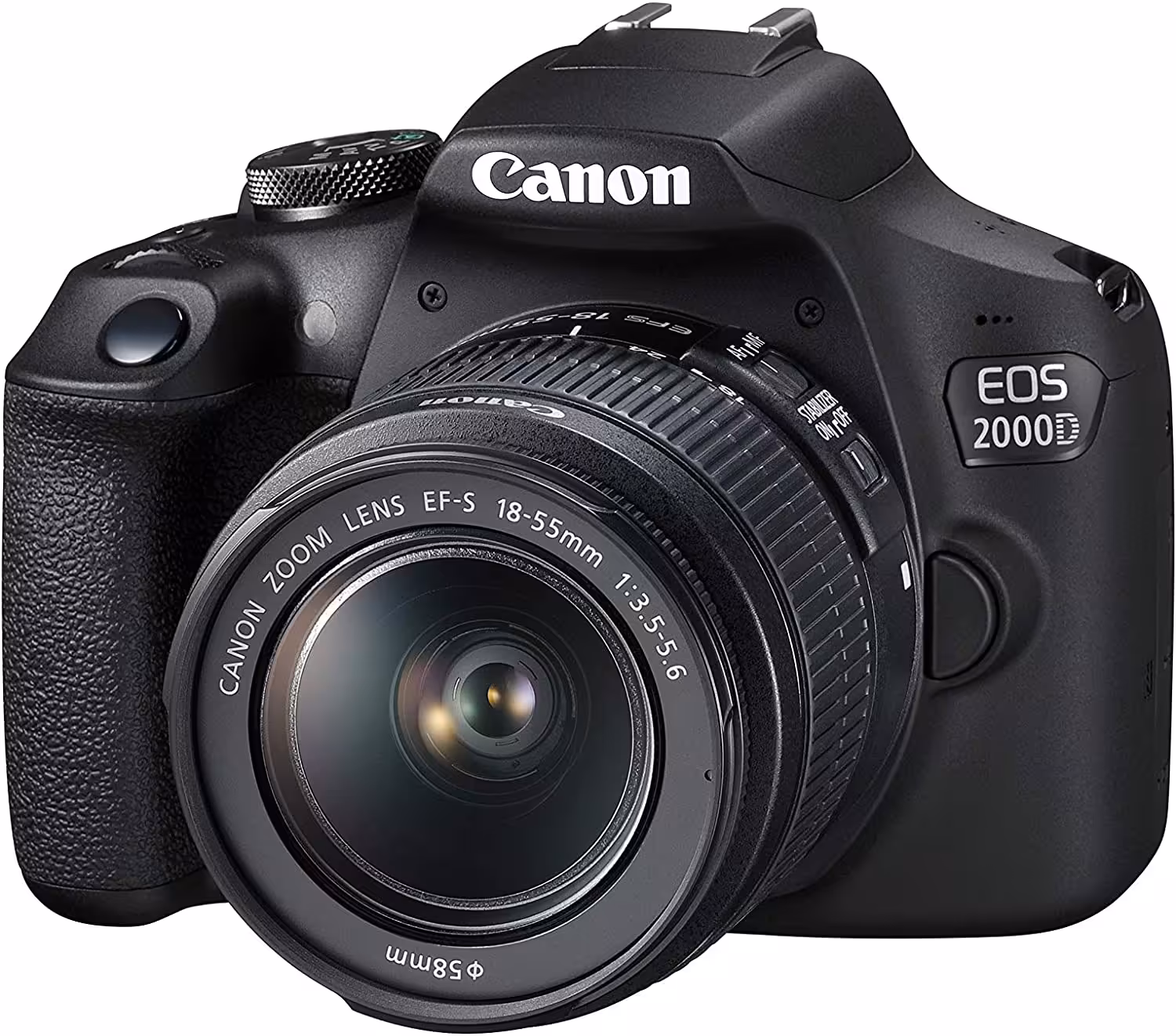 دوربین عکاسی کانن Canon EOS 2000D همراه لنز کانن EF-S 18-55mm III