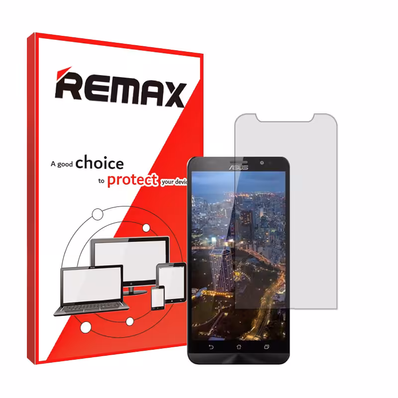 گلس ایسوس Zenfone 2 مدل هیدروژلی شفاف برند ریمکس کد S