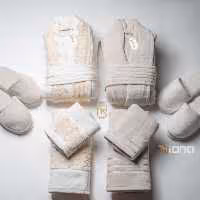 پرطرافدارترین ست 10تیکه حوله ترک VENTO گیپوردار