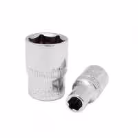 مجموعه 8 عددی بکس کوتاه اینچی SAE سایز 1/4 اینچ با درایو 1/4 اینچ 6پر ریکو RICO اصل تایوان