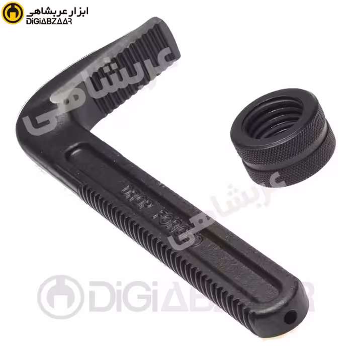 فک متحرک و مهره آچار شلاقی طرح آمریکایی 10 اینچ ایران پتک مدل DB 101052