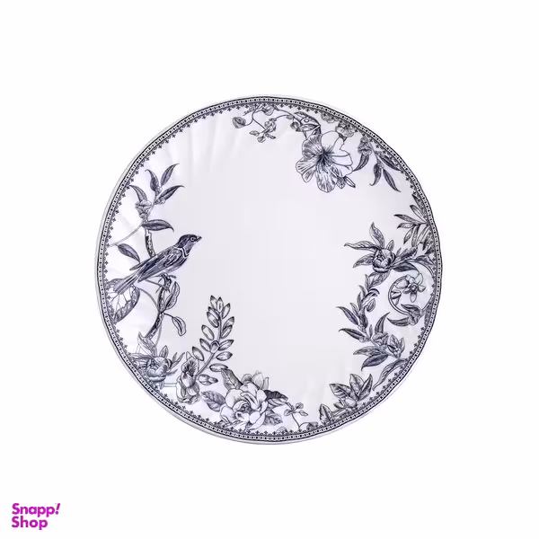 بشقاب غذاخوری گلد کیش طرح لوتوس  مدل GK701139-1 بسته 6 عددی