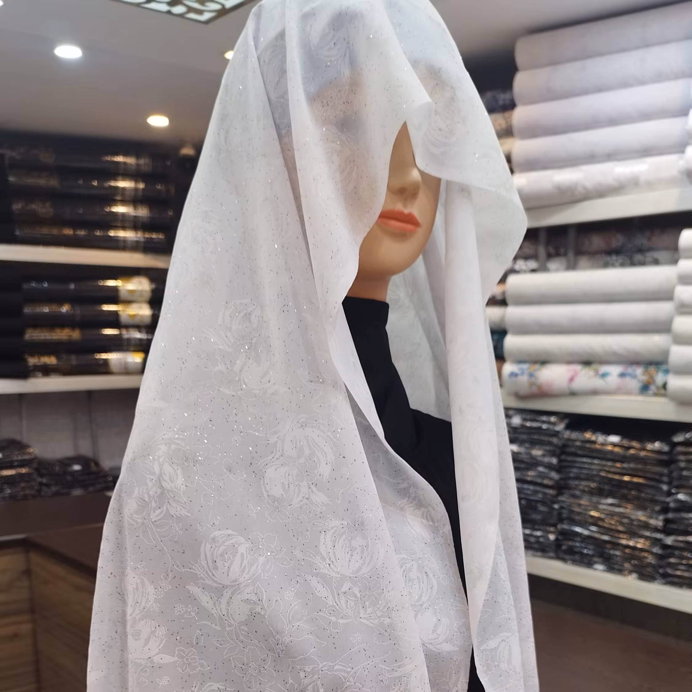 چادر عقد سفید