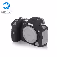 کاور دوربين سیلیکونی مشکي Canon Eos R5 cover