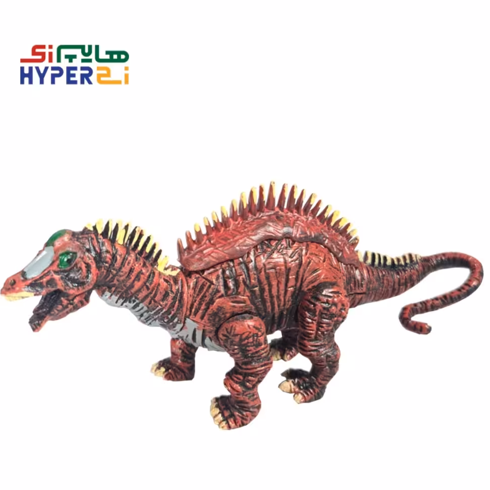 فیگور دایناسور اسباب بازی آمارگاسوروس قرمز (amargasaurus)

