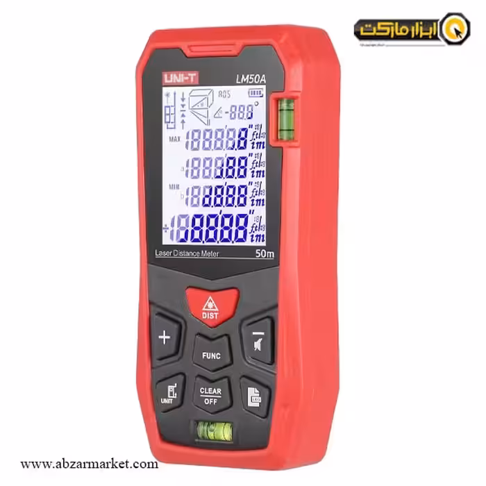 متر لیزری یونیتی 50 متری مدل LM50A