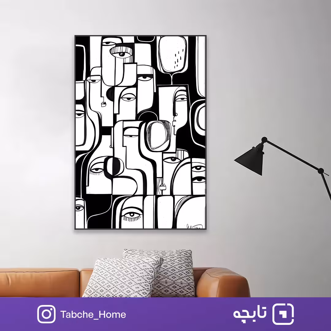 تابلو دیواری سرزمین چشم ها