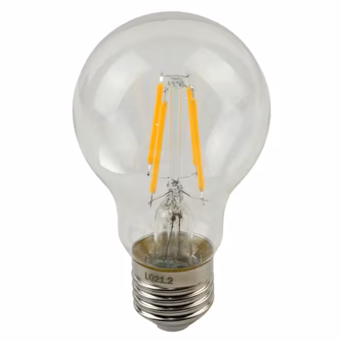 لامپ ادیسونی حبابی فیلامنتی Filament A60 E27 4W