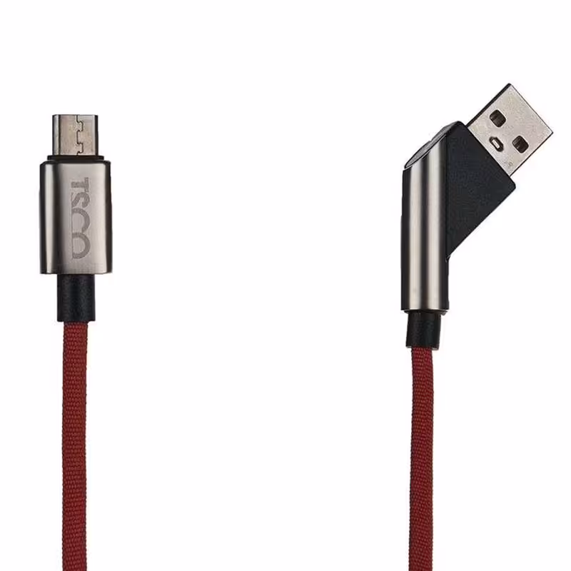 کابل شارژ MicroUSB تسکو TSCO TC A24 قرمز