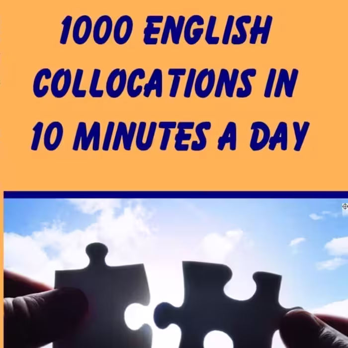 کتاب هزار کالوکیشن 1000 collocarion in 10 minutes a day