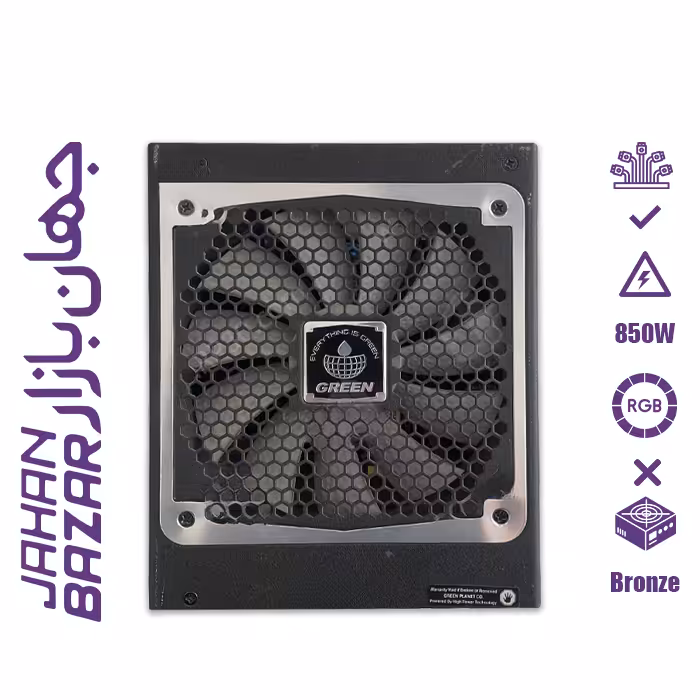 پاور فول ماژولار گرین GP850B-OCPT