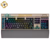 کیبورد گیمینگ مکانیکال کورسیر K100 RGB Midnight Gold
