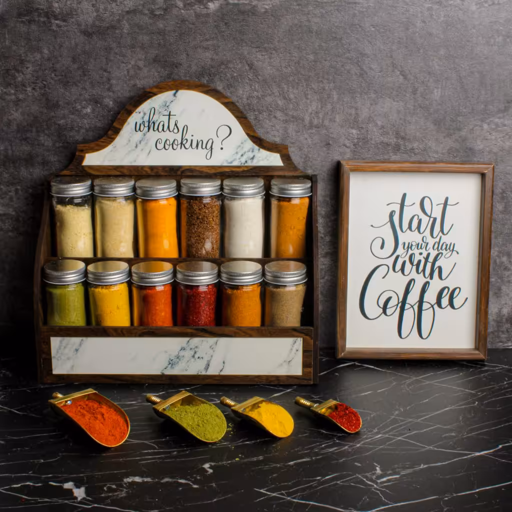 جا ادویه به همراه 12 عدد شیشه مدل 4221