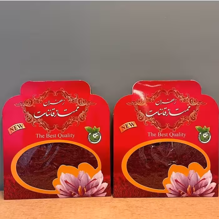 زعفران سوپرنگین ممتاز و اعلاء قائنات خراسان (5پاکت یک مثقالی)  کیفیت عطر و رنگ زعفران ممتاز  امسالی با ضمانت مرجوعی