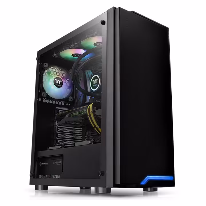 مشخصات، قیمت و خرید کیس کامپیوتر ترمالتیک مدل Thermaltake H100 TG