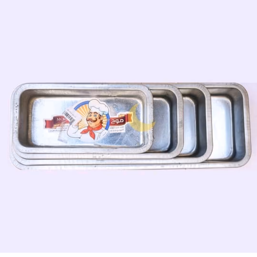 قالب مستطیل کیکس برند موج سایز 30 در 11 سانت ارتفاع 6 سانت