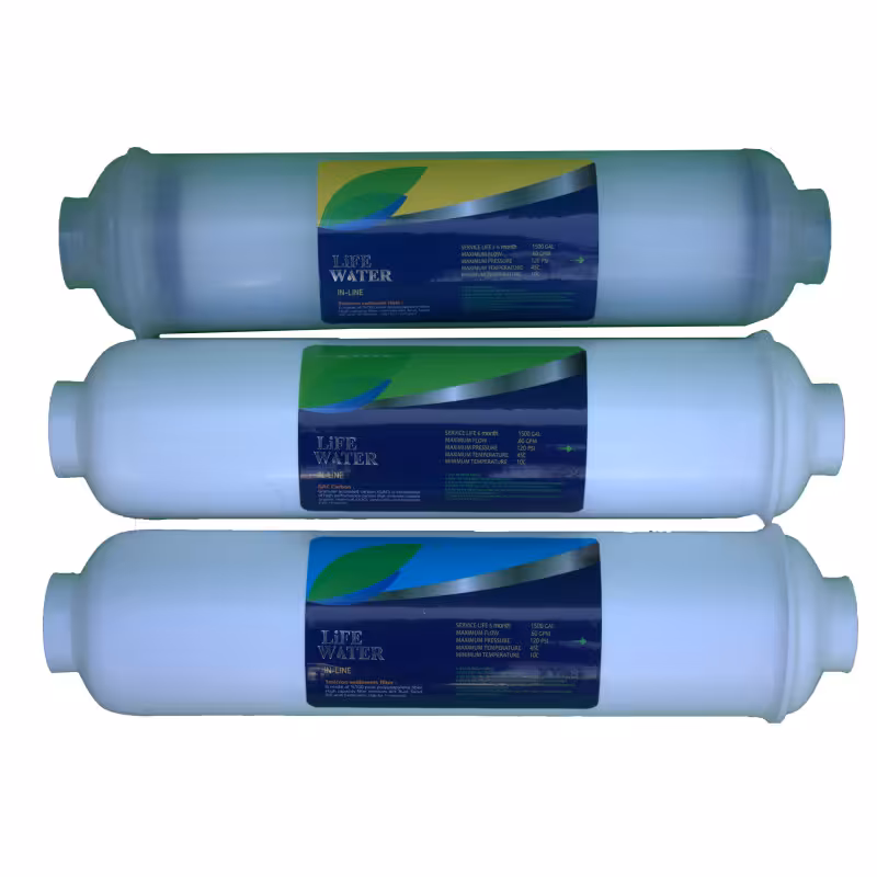 فیلتر دستگاه تصفیه کننده آب لایف واتر مدل اینلاین مجموعه 3 عددی