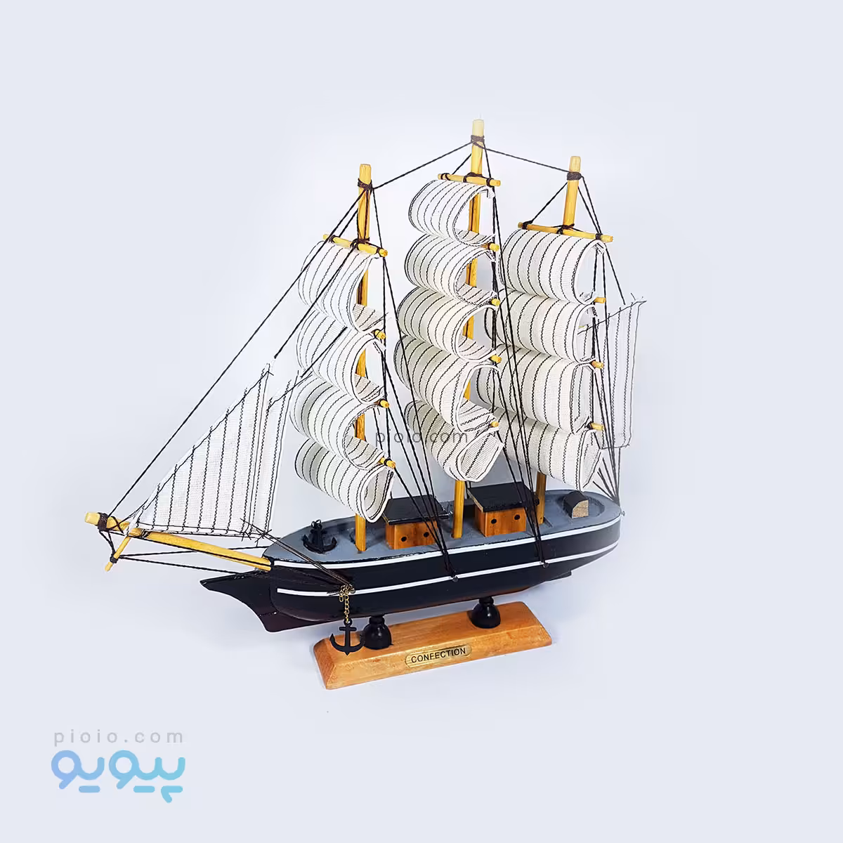 ماکت چوبی کشتی بادبانی
