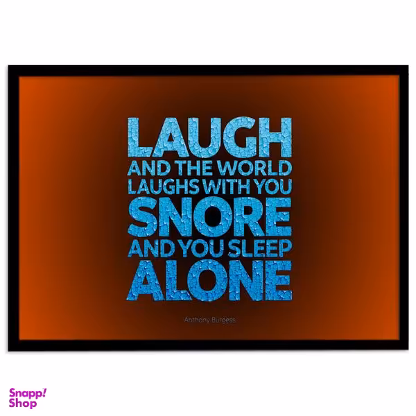 تابلو بکلیت طرح کلامی مثبت انگلیسی انگیزشی از آنتونی برجس Anthony Burgess مدل B-s1863