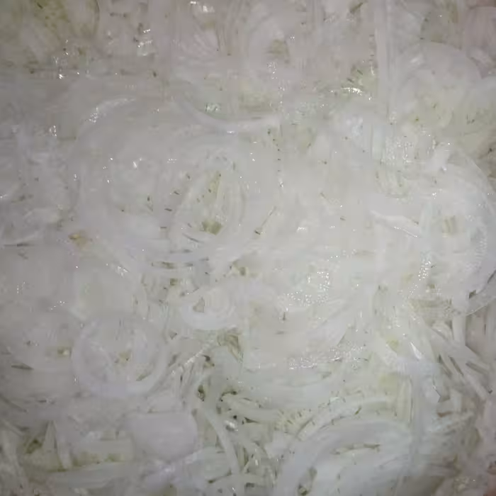 پیاز داغ خلالی متوسط کاملا ترد با روغن سرخ کردنی بدون پالم