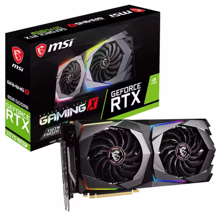 کارت گرافیک ام اس آی مدل GeForce RTX 2070 SUPER GAMING X با حافظه 8 گیگابایت