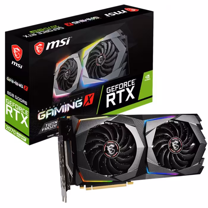 کارت گرافیک ام اس آی مدل GeForce RTX 2070 SUPER GAMING X با حافظه 8 گیگابایت
