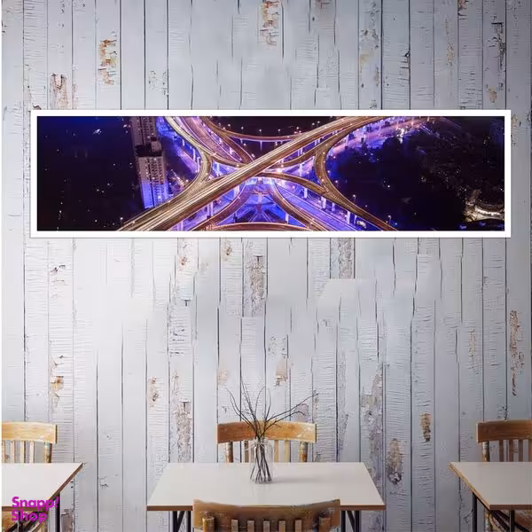 تابلو بکلیت طرح پل جاج هری شهر لس آنجلس مدل کشیده W-7462